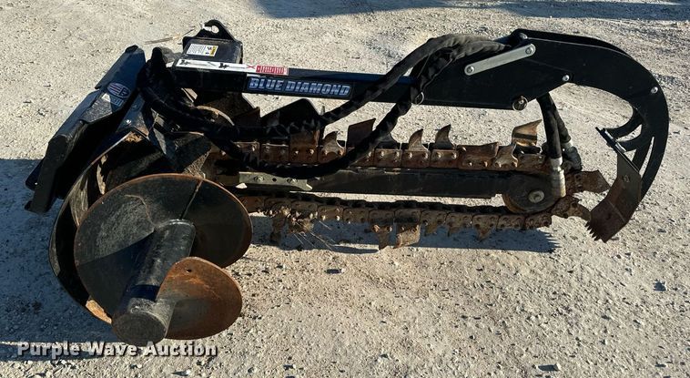 image for item DV1773 Blue Diamond 131130-25 compact utility loader trencher