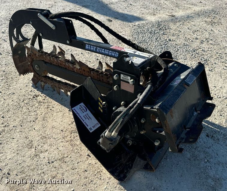 image for item DV1773 Blue Diamond 131130-25 compact utility loader trencher