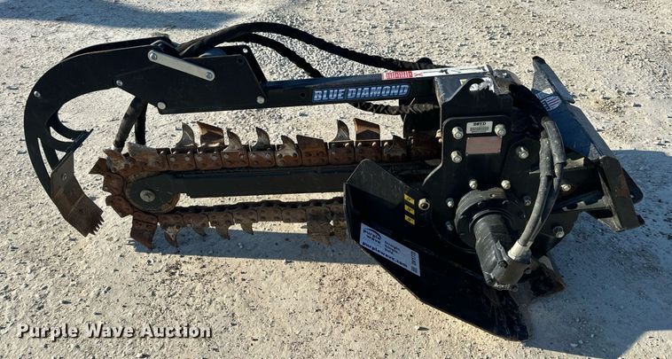 image for item DV1773 Blue Diamond 131130-25 compact utility loader trencher