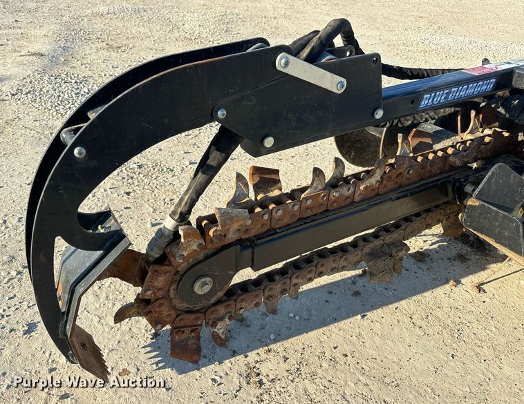 image for item DV1773 Blue Diamond 131130-25 compact utility loader trencher