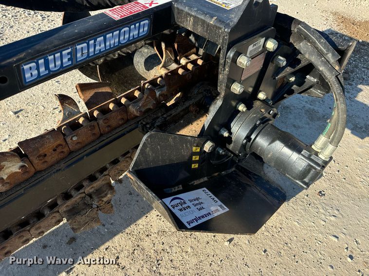 image for item DV1773 Blue Diamond 131130-25 compact utility loader trencher
