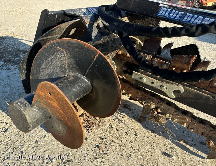 image for item DV1773 Blue Diamond 131130-25 compact utility loader trencher