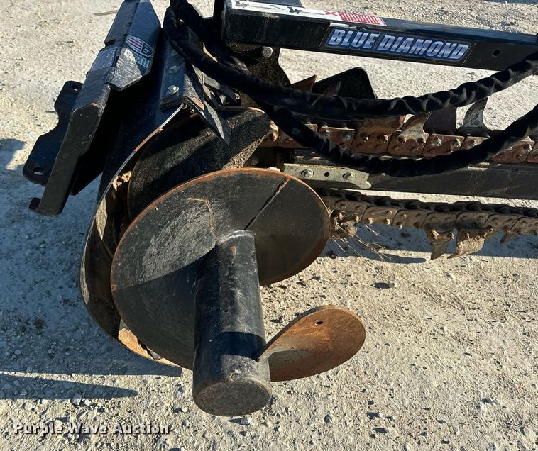 image for item DV1773 Blue Diamond 131130-25 compact utility loader trencher