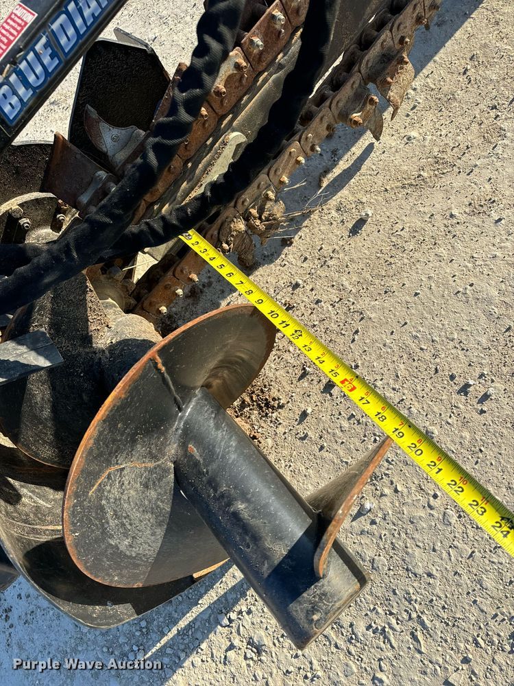 image for item DV1773 Blue Diamond 131130-25 compact utility loader trencher