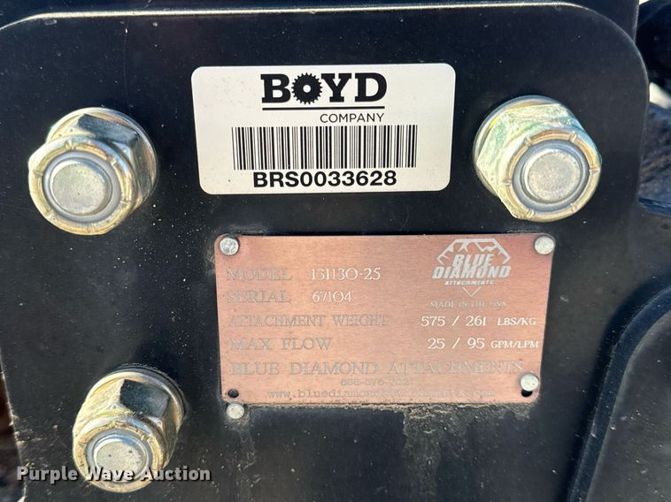 image for item DV1773 Blue Diamond 131130-25 compact utility loader trencher