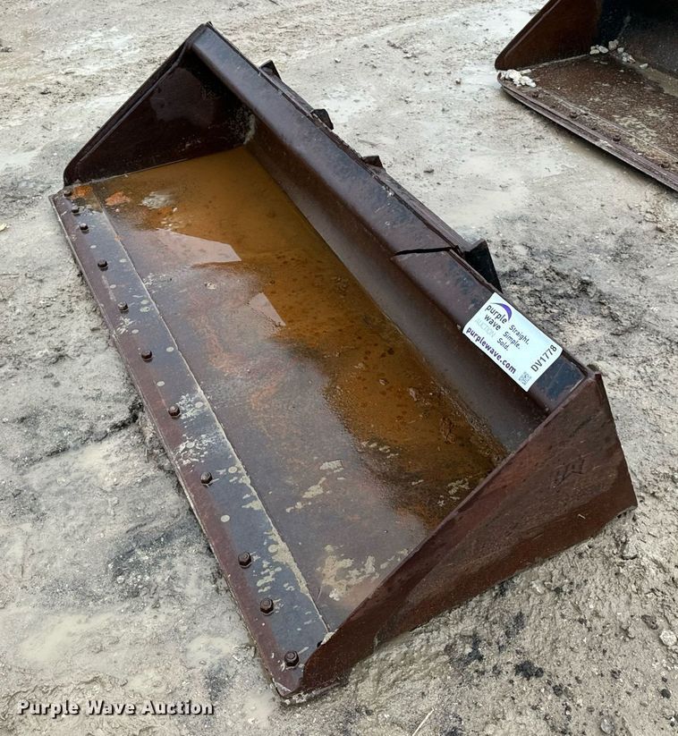 image for item DV1778 (3) Caterpillar skid steer buckets