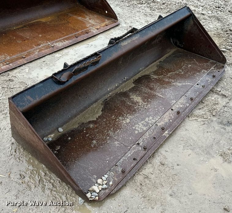 image for item DV1778 (3) Caterpillar skid steer buckets