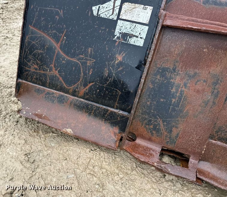 image for item DV1778 (3) Caterpillar skid steer buckets