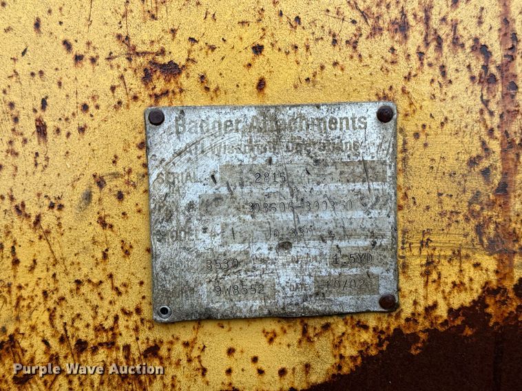image for item DV1788 Badger Attachments JD330 excavator bucket