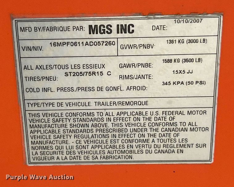 image for item DV1796 2007 Horizon SQ3TS traffic signal system