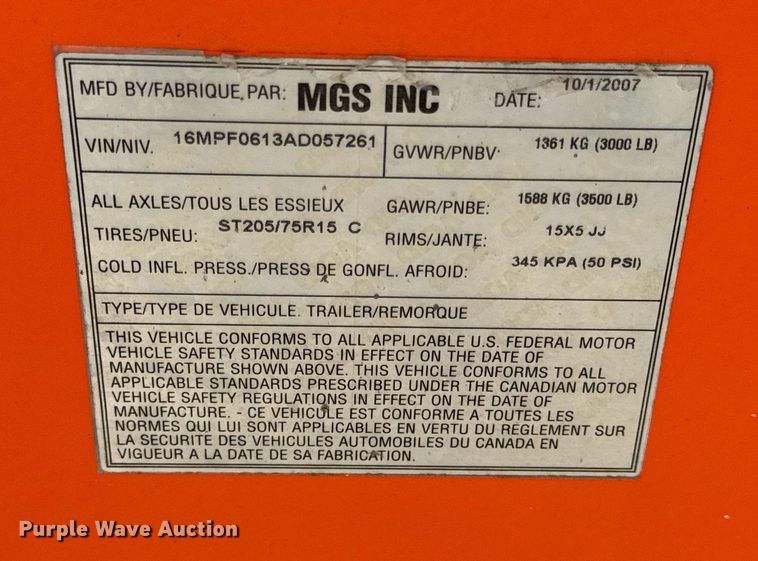 image for item DV1797 2007 Horizon Signal SQ3TS traffic signal system