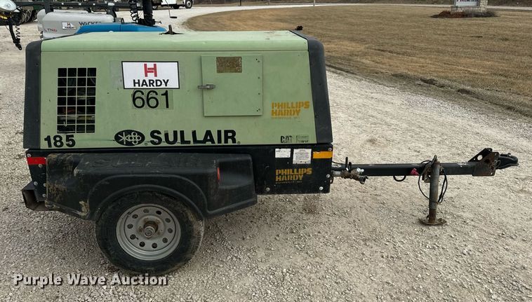 image for item DV1800 Sullair 185 air compressor
