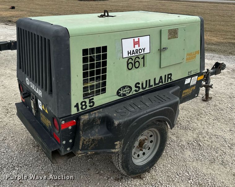 image for item DV1800 Sullair 185 air compressor