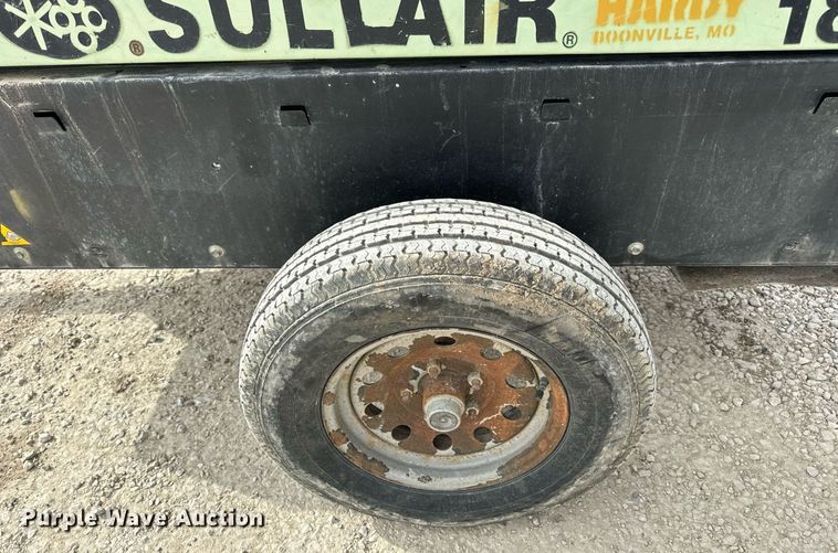 image for item DV1800 Sullair 185 air compressor