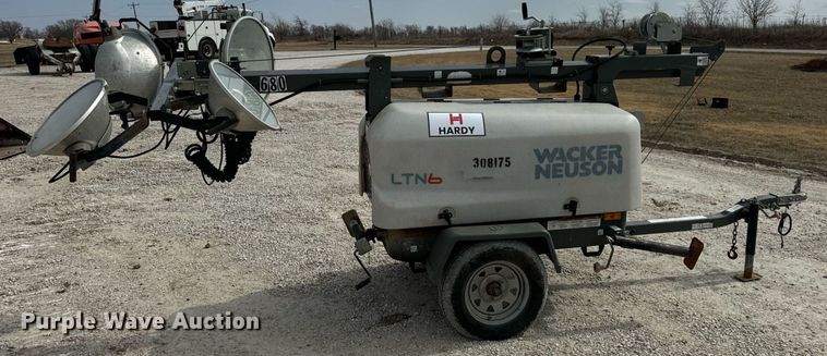 image for item DV1807 2015 Wacker Neuson LTN6L light plant