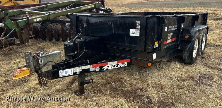 image for item DV1813 2012 Felling dump trailer