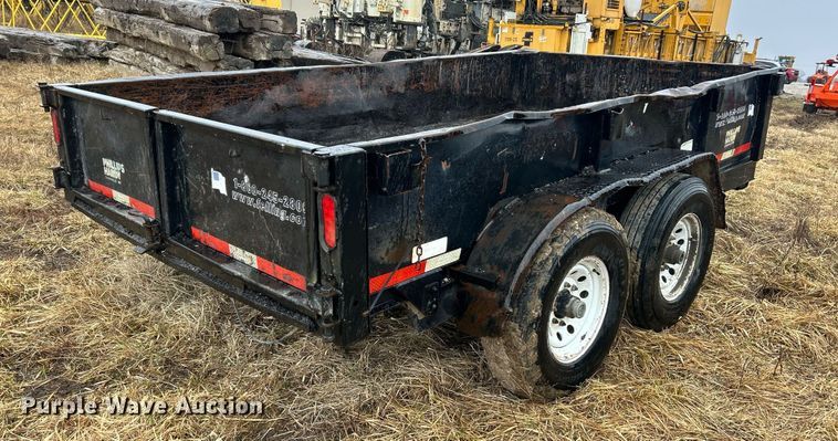 image for item DV1813 2012 Felling dump trailer
