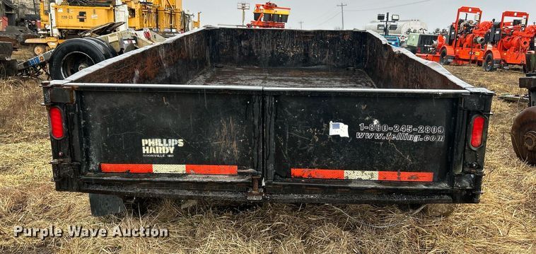 image for item DV1813 2012 Felling dump trailer