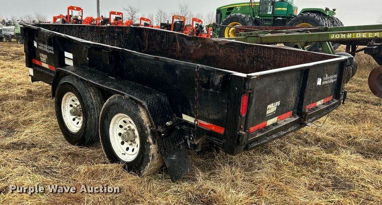 image for item DV1813 2012 Felling dump trailer