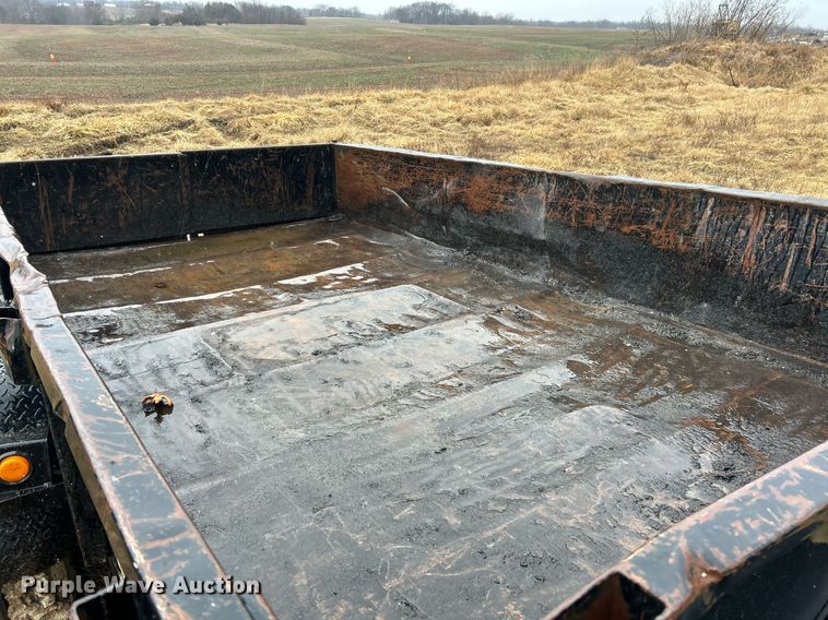 image for item DV1813 2012 Felling dump trailer