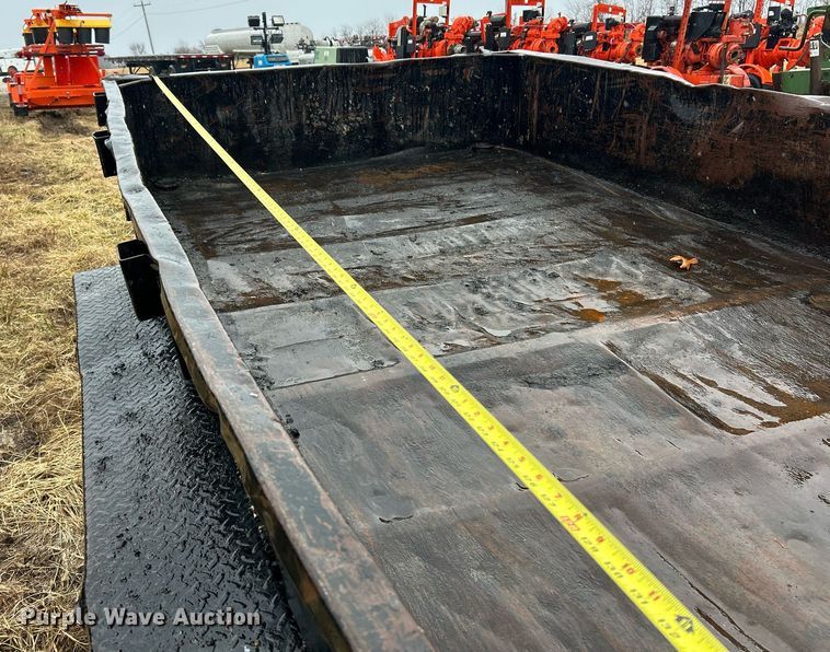 image for item DV1813 2012 Felling dump trailer