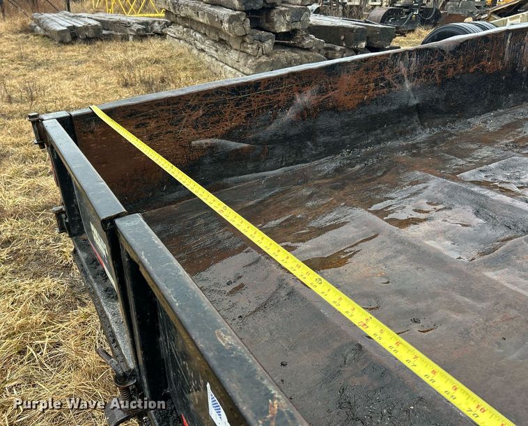 image for item DV1813 2012 Felling dump trailer