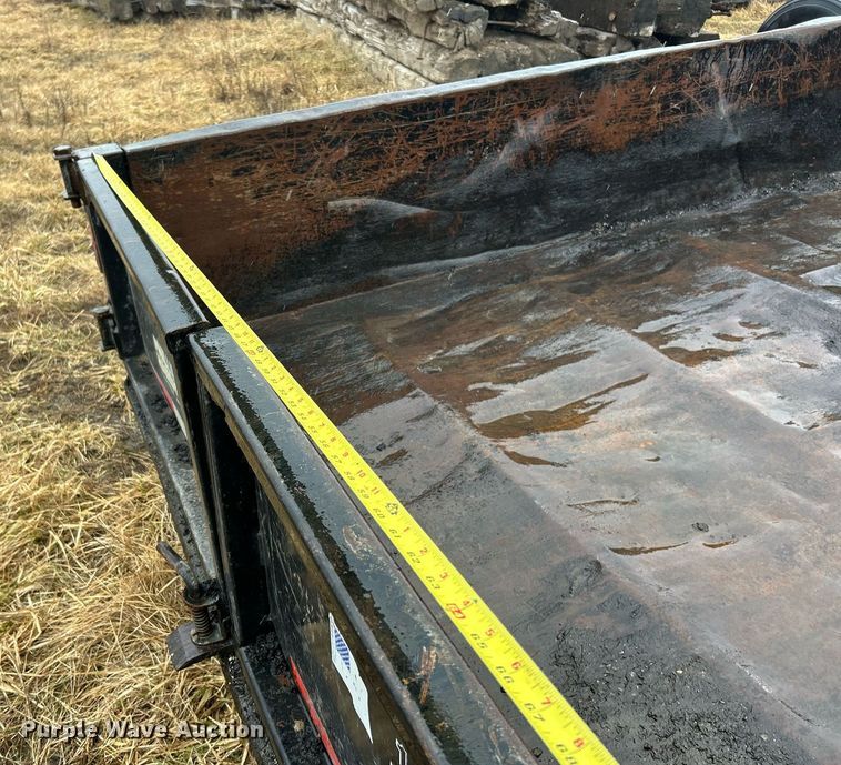 image for item DV1813 2012 Felling dump trailer