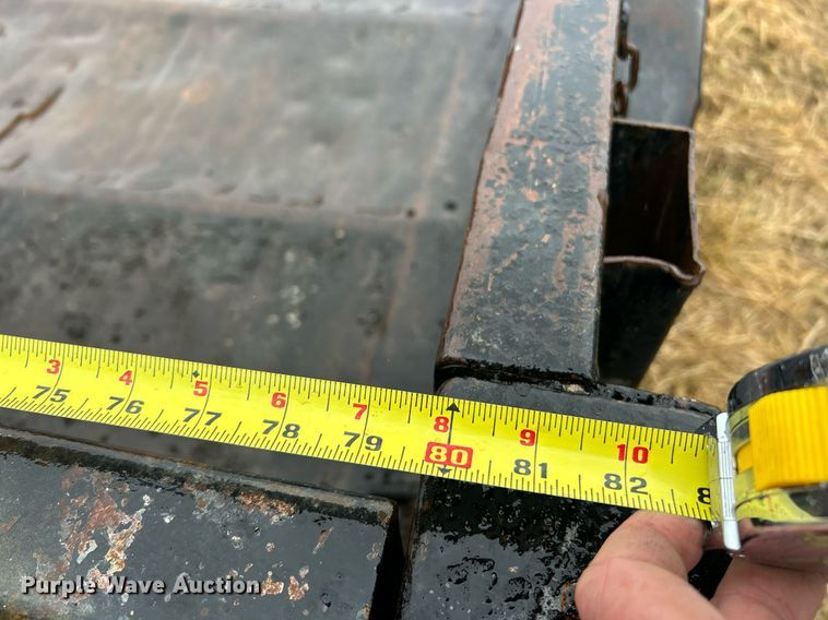 image for item DV1813 2012 Felling dump trailer