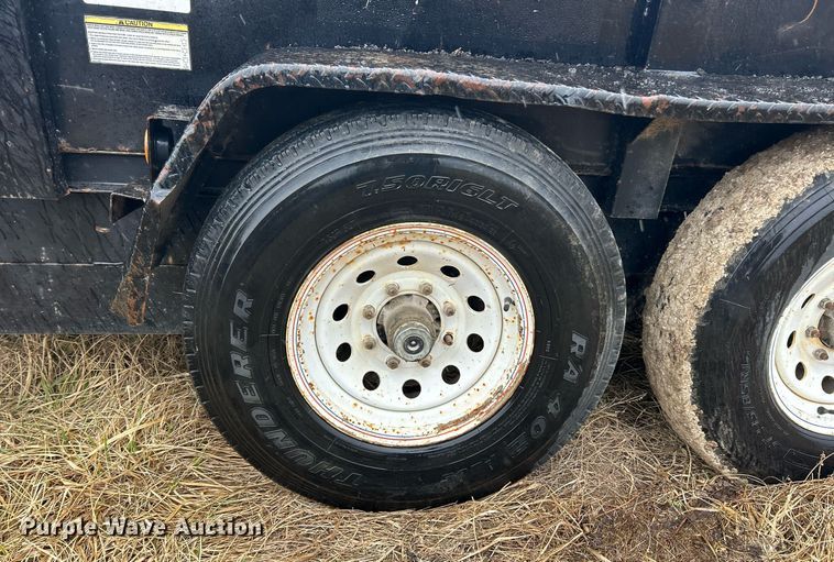 image for item DV1813 2012 Felling dump trailer