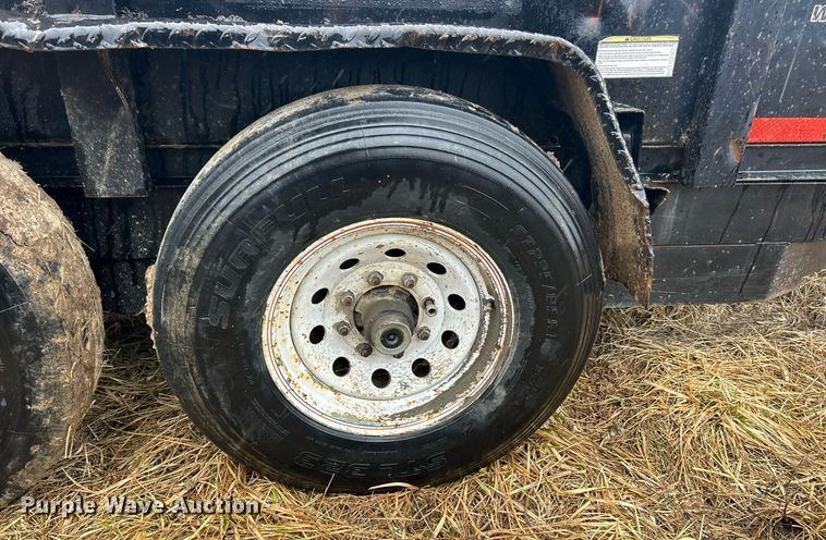 image for item DV1813 2012 Felling dump trailer