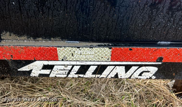 image for item DV1813 2012 Felling dump trailer