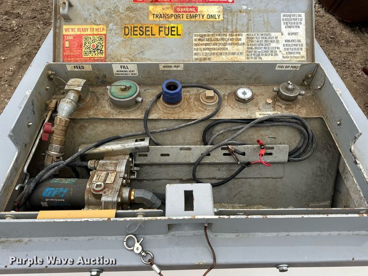 image for item DV1825 2022 Western Global FCP250 Fuel Cube transfer tank