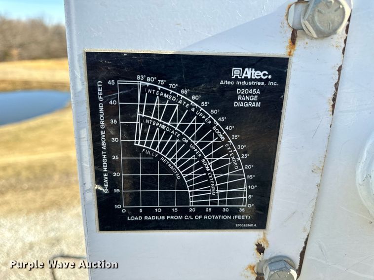 image for item DV1853 2011 Kenworth T370 digger derrick truck