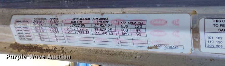 image for item DV6703 2008 Peterbilt 367 vacuum truck