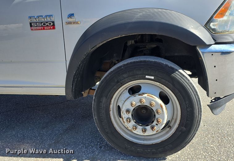 image for item DW3210 2012 Dodge Ram 5500HD dump truck