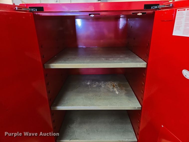 image for item DW8541 (2) flammable storage cabinets