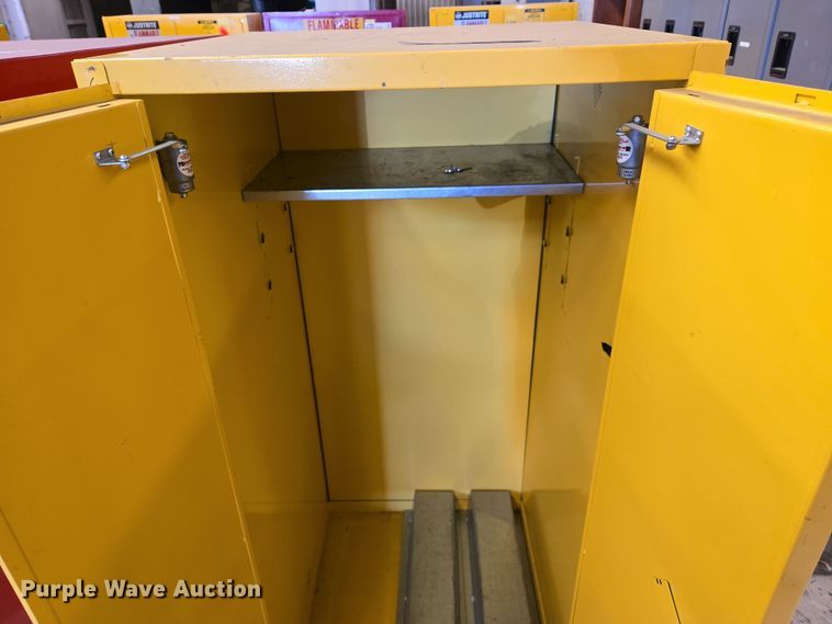 image for item DW8541 (2) flammable storage cabinets