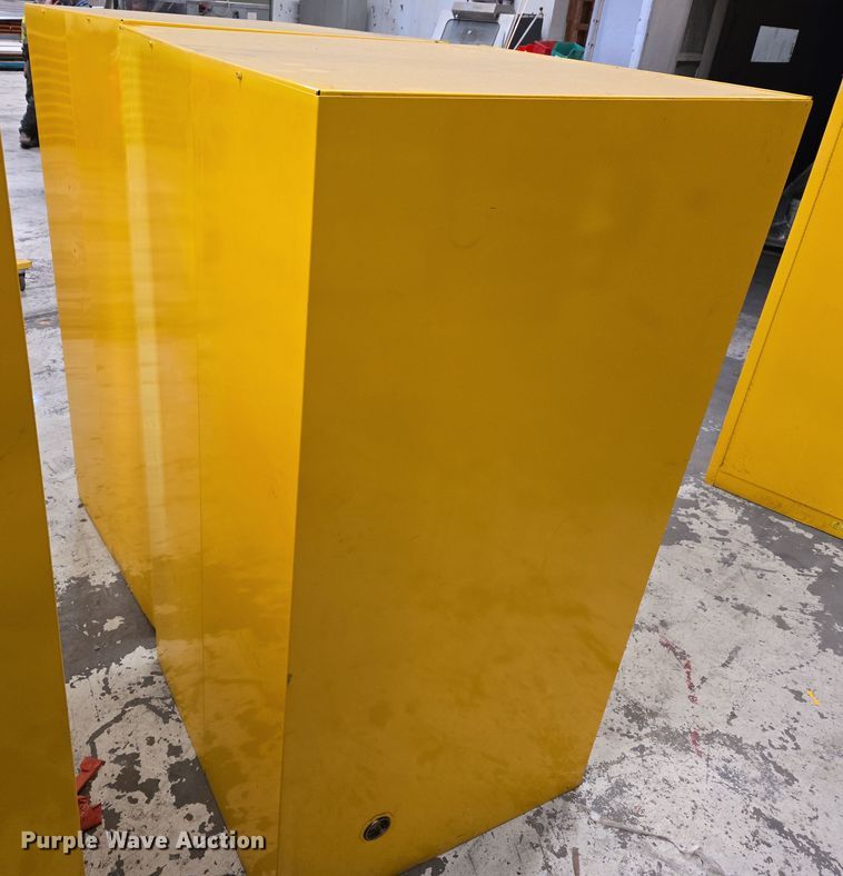 image for item DW8542 (2) Justrite flammable storage cabinets