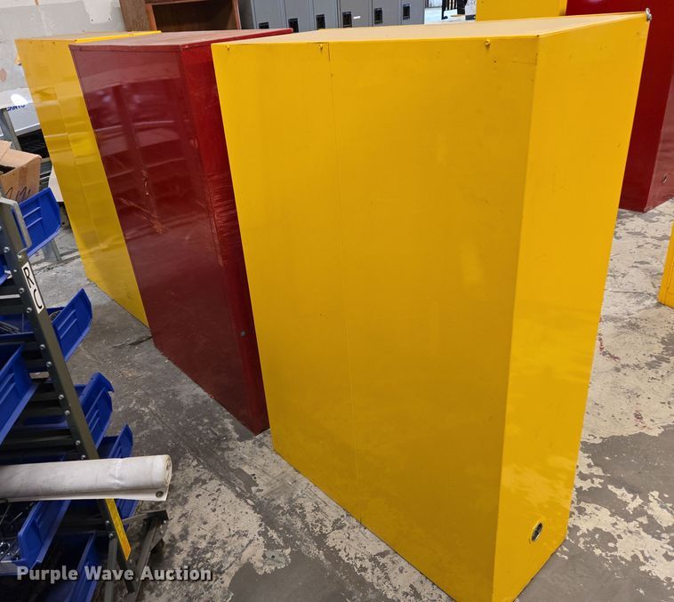 image for item DW8543 (3) flammable storage cabinets