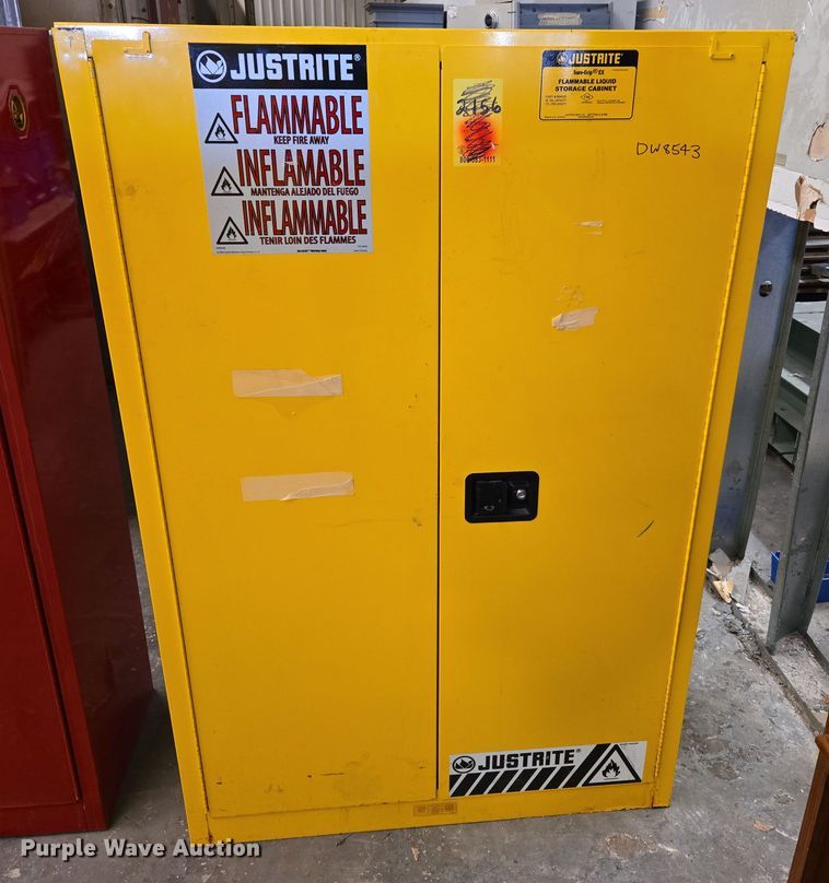 image for item DW8543 (3) flammable storage cabinets