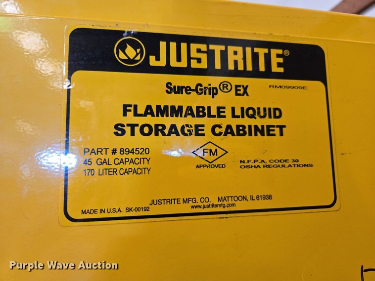 image for item DW8543 (3) flammable storage cabinets