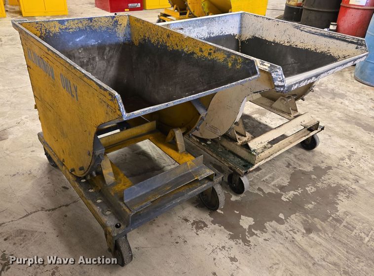 image for item DW8545 (2) rolling dumpsters