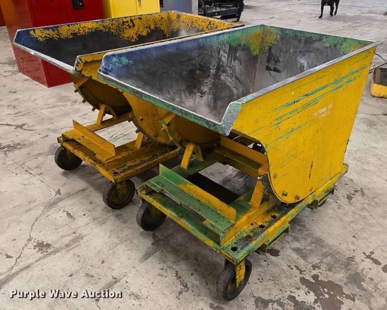 image for item DW8548 (2) rolling dumpsters