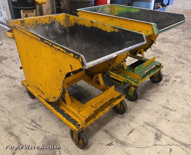 image for item DW8548 (2) rolling dumpsters
