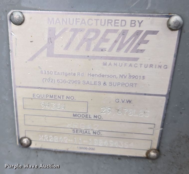 image for item DY6995 2019 Xtreme XR842 telehandler