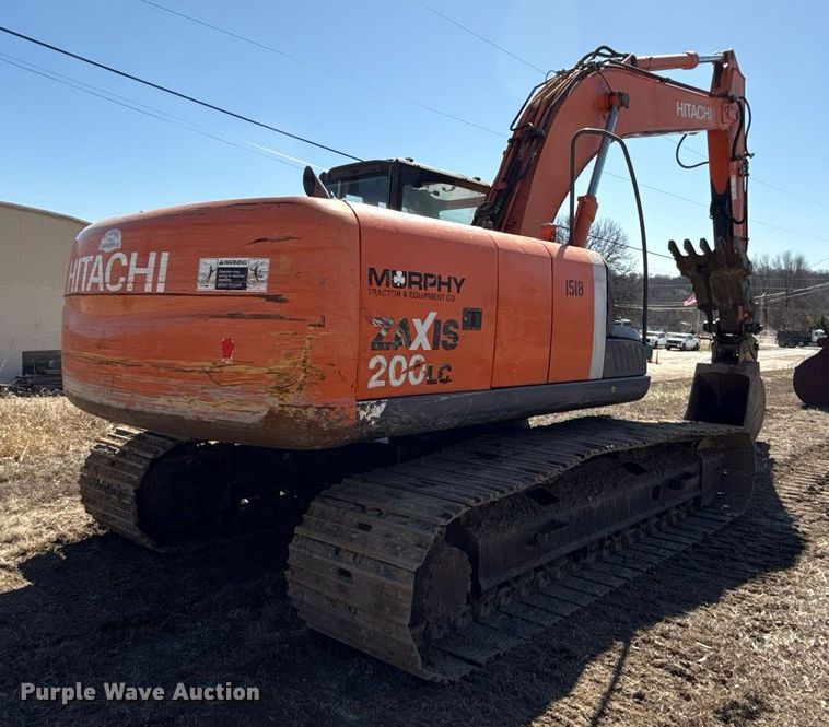 image for item DZ3991 2008 Hitachi ZX200LC-3 excavator