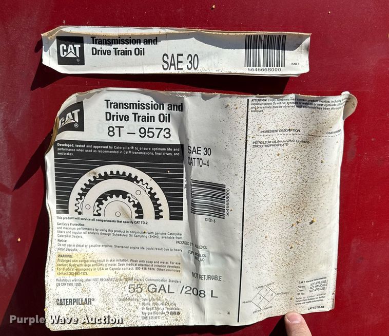 image for item DZ3992 Oil tank