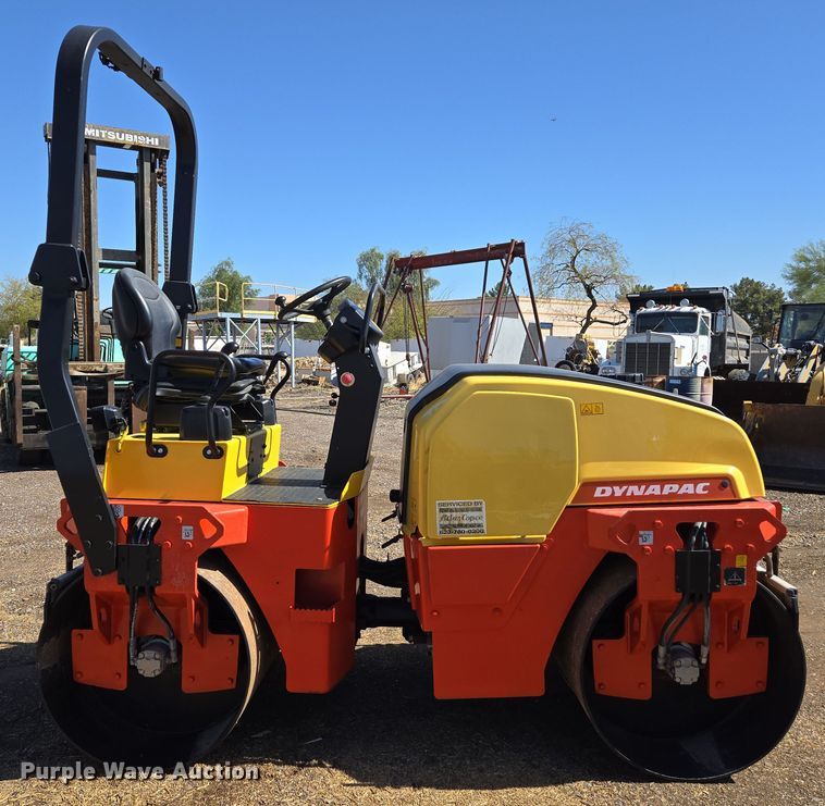 image for item EC0871 Dynapac CC1300 double drum vibratory roller