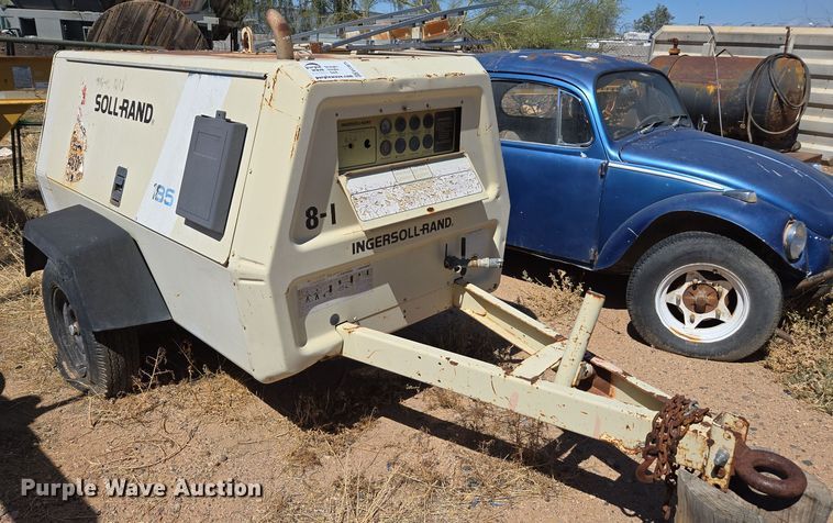 image for item EC0875 1994 Ingersoll-Rand P185DWJD air compressor