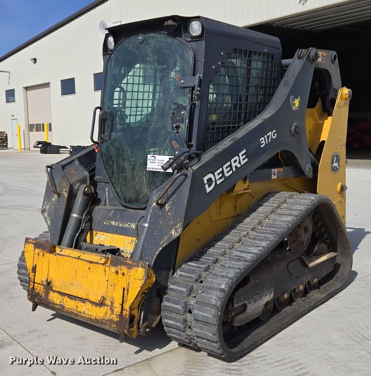 image for item EC4028 2018 John Deere 317G tracked skid steer loader